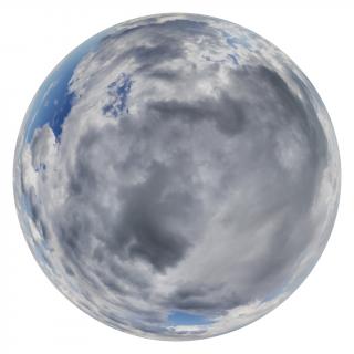 HDRi Skydome of Overcast Sky 16K